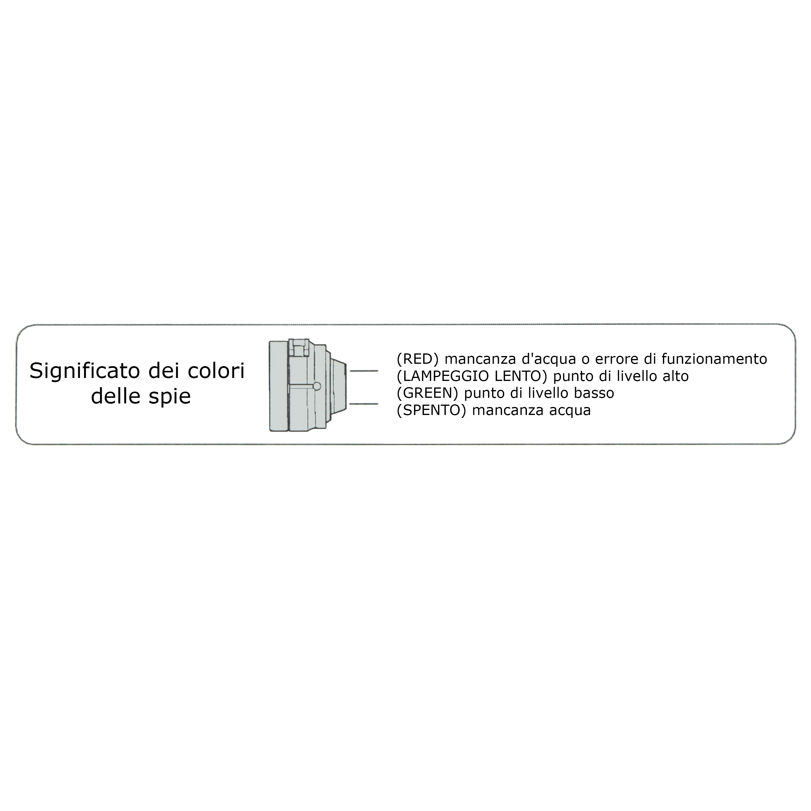 Unica Tiny Ato Mini Sistema di rabbocco automatico sensore ottico
