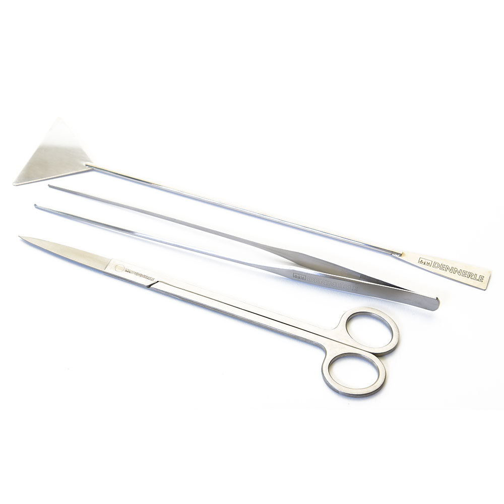 Dennerle Nano Aquascaping Set 3pz per manutenzione in acquario