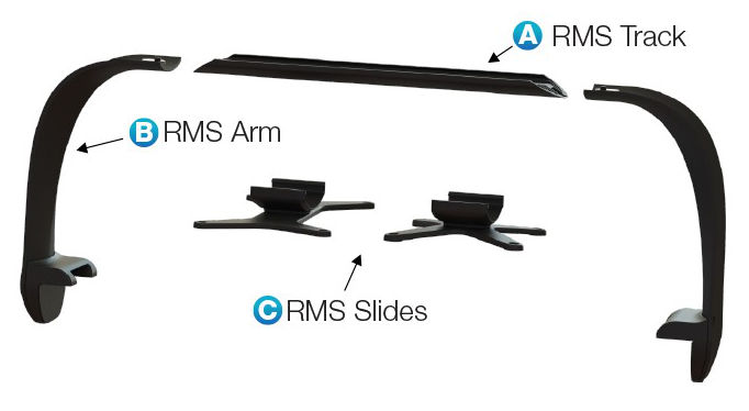 Ecotech RMS X-bracket Slider Modulo di fissaggio per plafoniere Radion XR15 G5