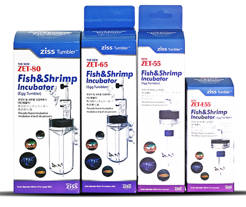 Ziss ZET-E55 Edge Tumbler Shrimp Incubatrice movimento uova gamberetti e pesci piccoli