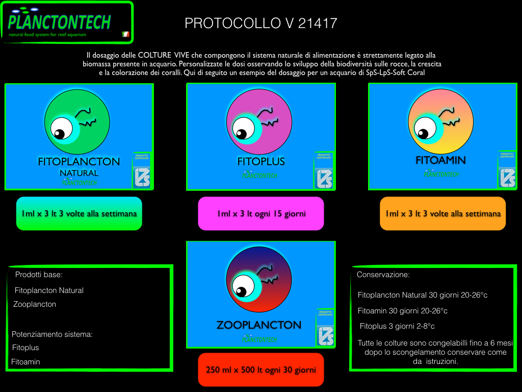 Planctontech Fitonatural Fitoplancton Vivo in tanichetta 5 litri