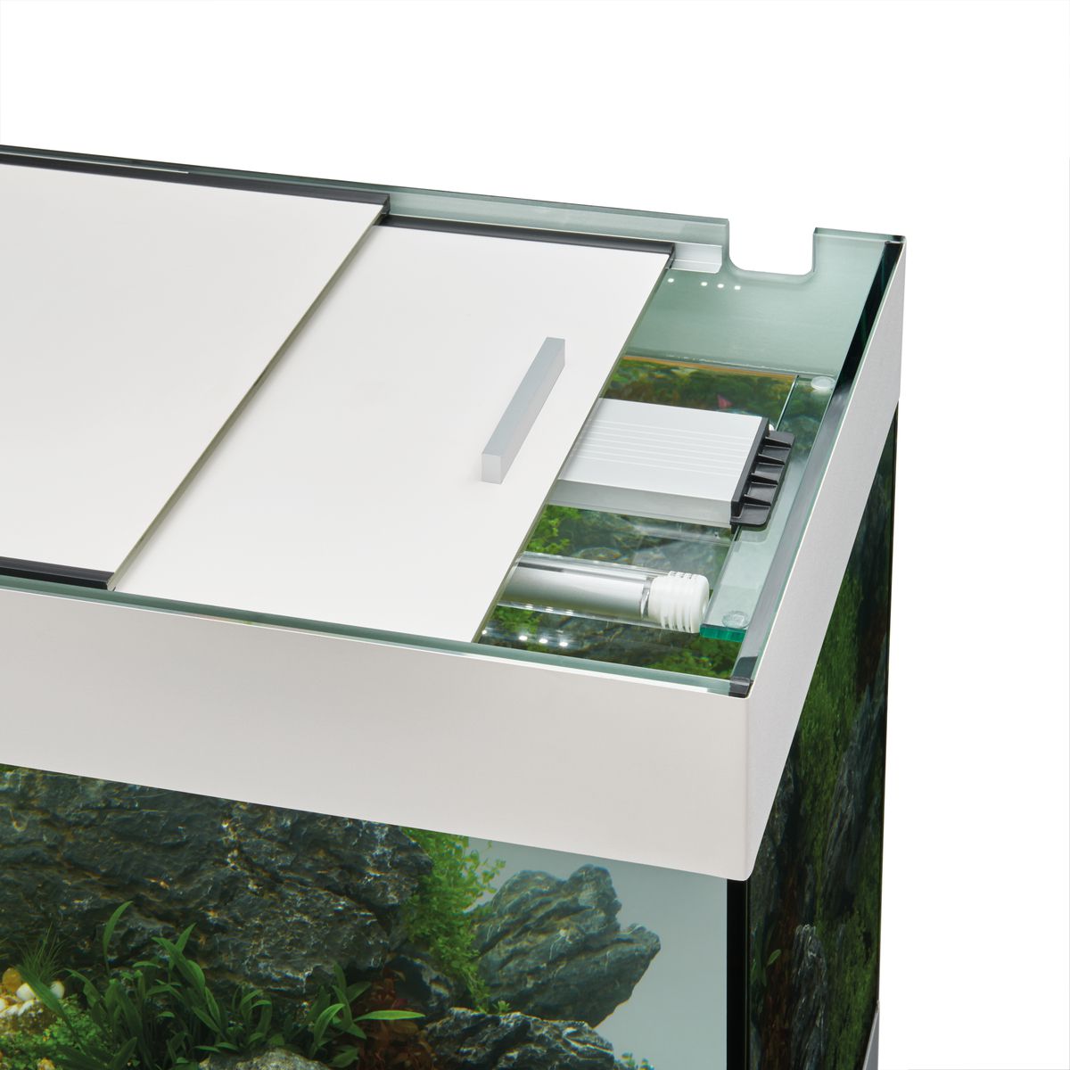 Oase Acquario StyleLine 85 Set con Supporto Bianco 50x36x42h cm 75 litri