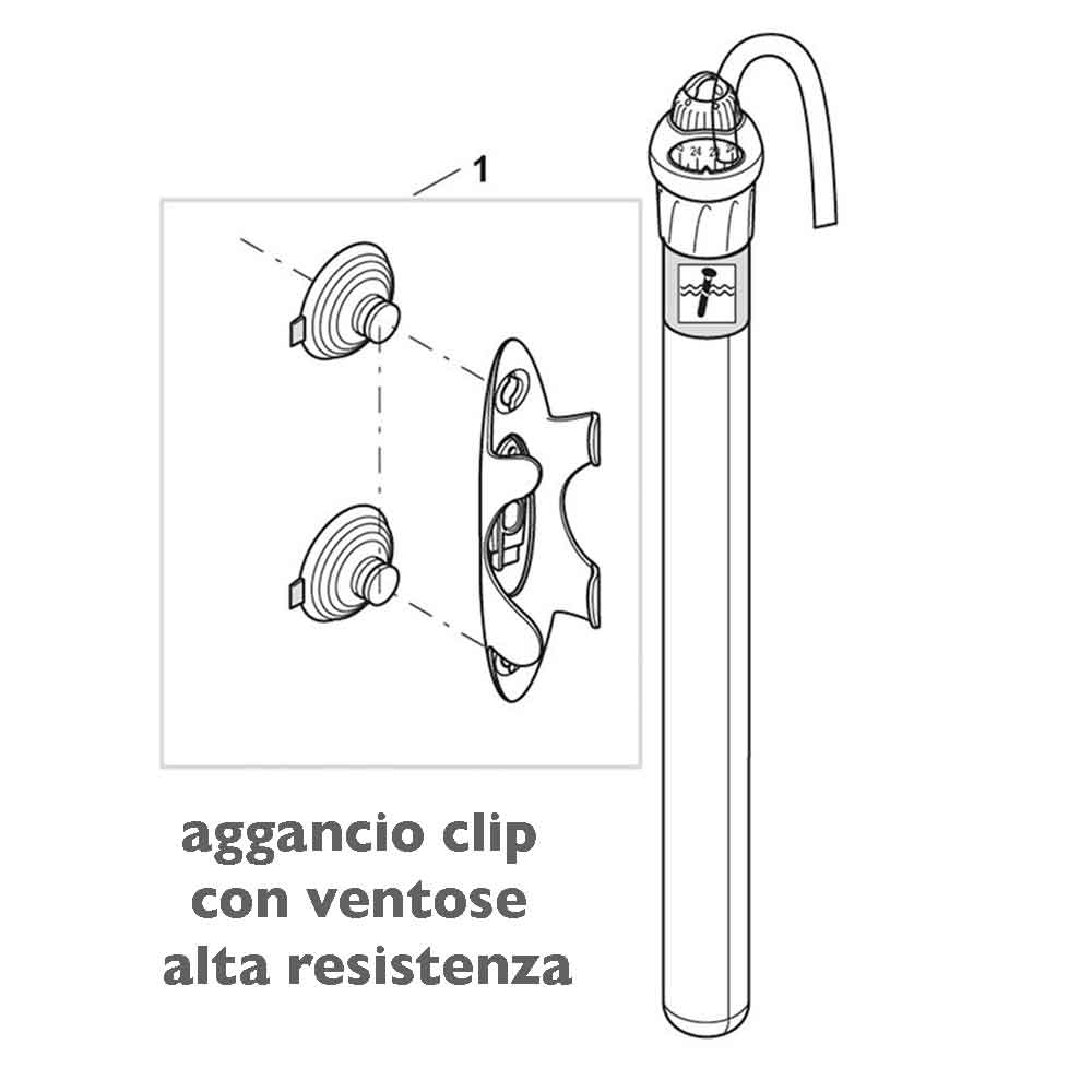Oase HeatUp 100 Riscaldatore 100W 24.5cm