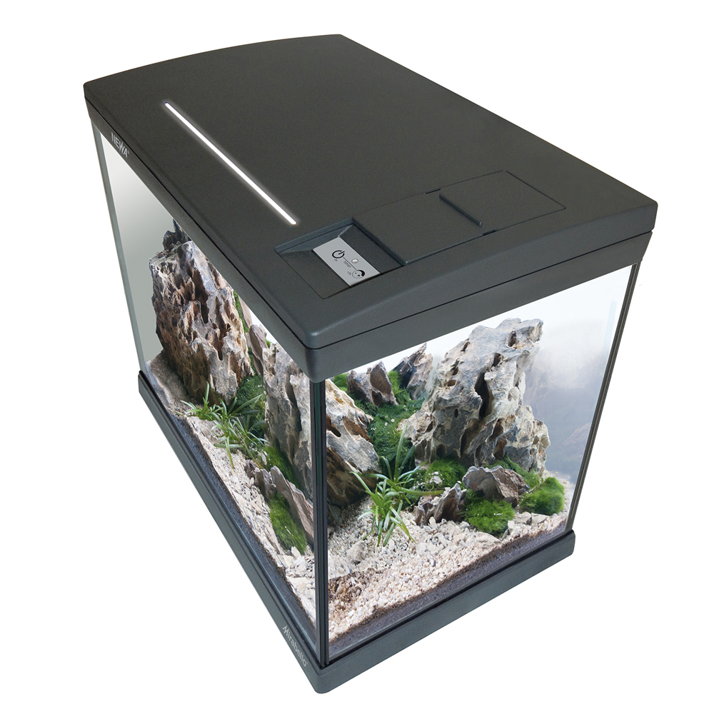Newa Mirabello 40 Led Acquario completo 40 litri Nero New 2021
