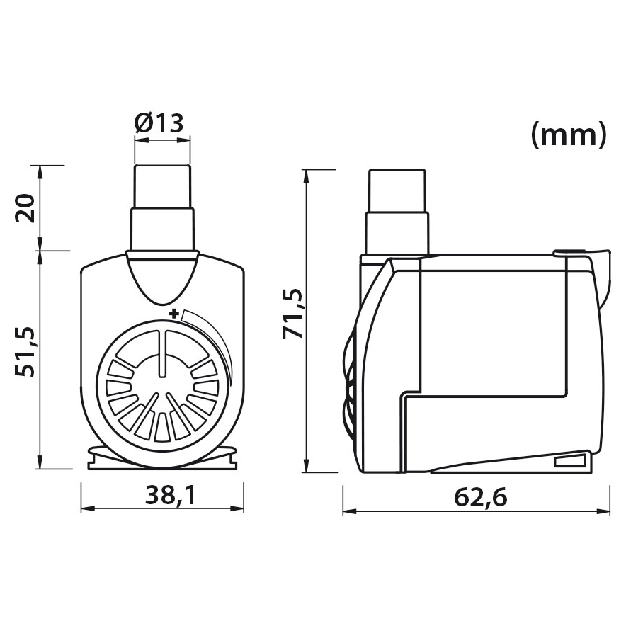 Newa Jet 400 Pompa regolabile da 120 a 400 l/h