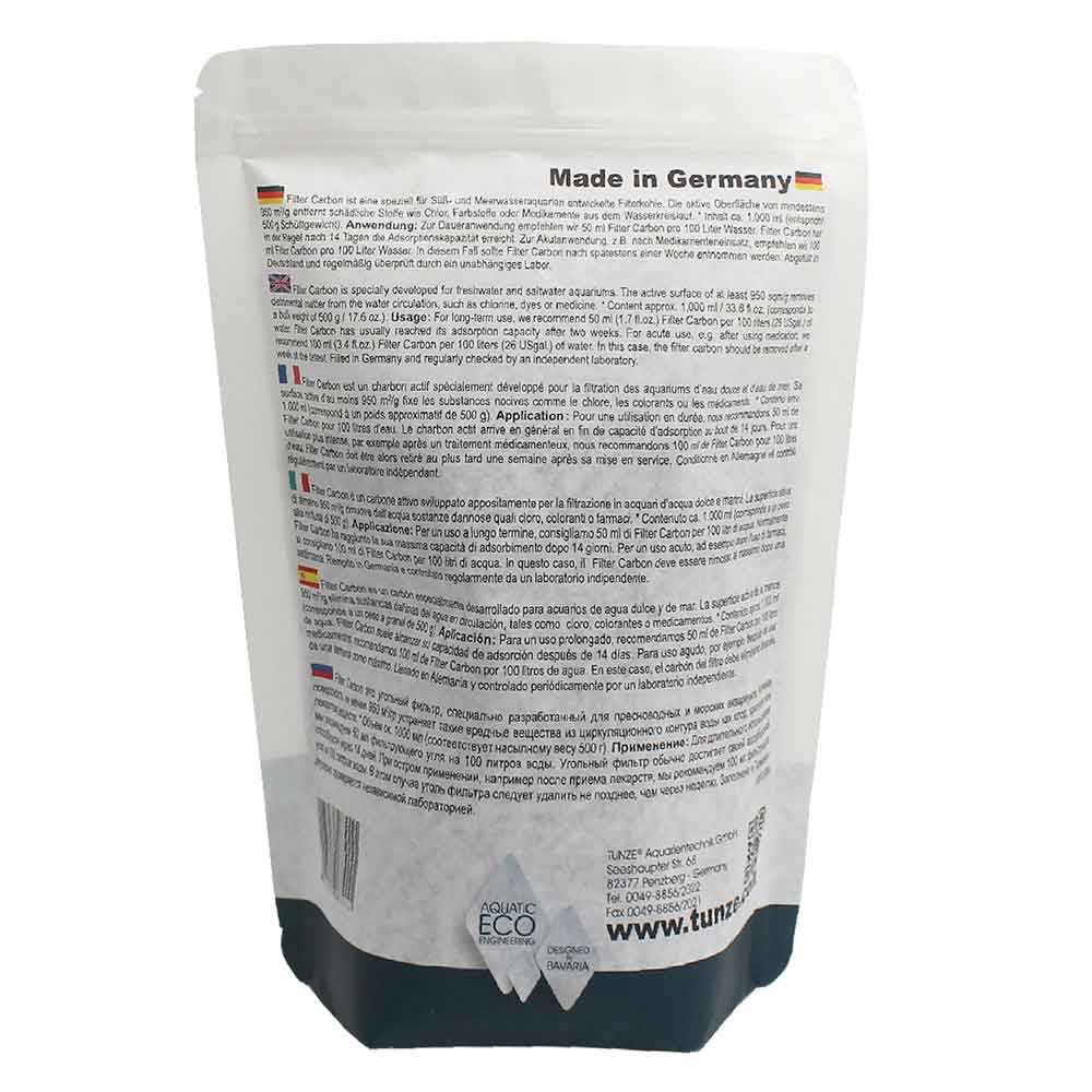 Tunze 0870.901 Filter Carbon 700ml Carbone Iperattivo