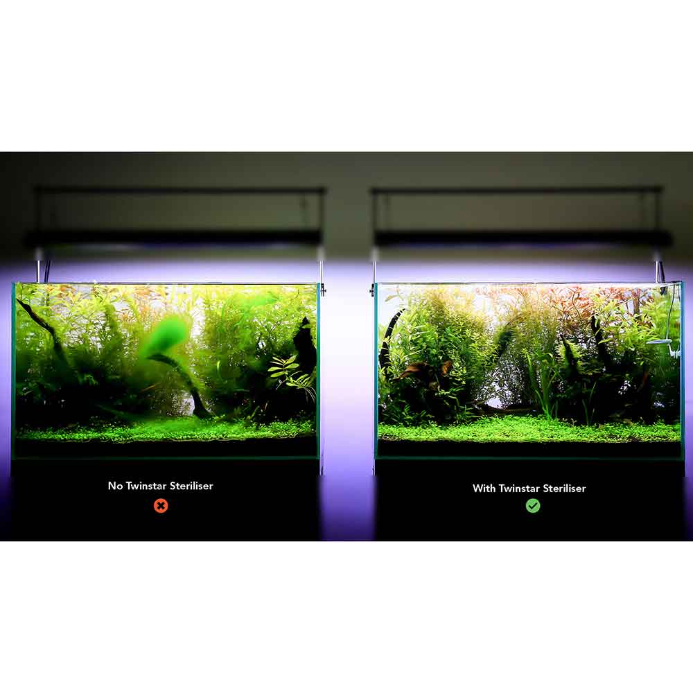 Twinstar Nano II Plus Sterilizzatore Ionizzatore per acqua dolce fino a 250l