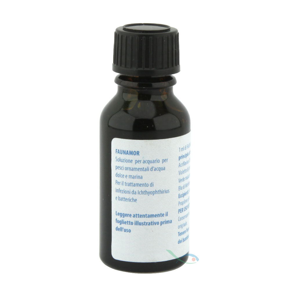 Aquarium Munster Faunamor Medicinale Veterinario 100ml per 3000lt