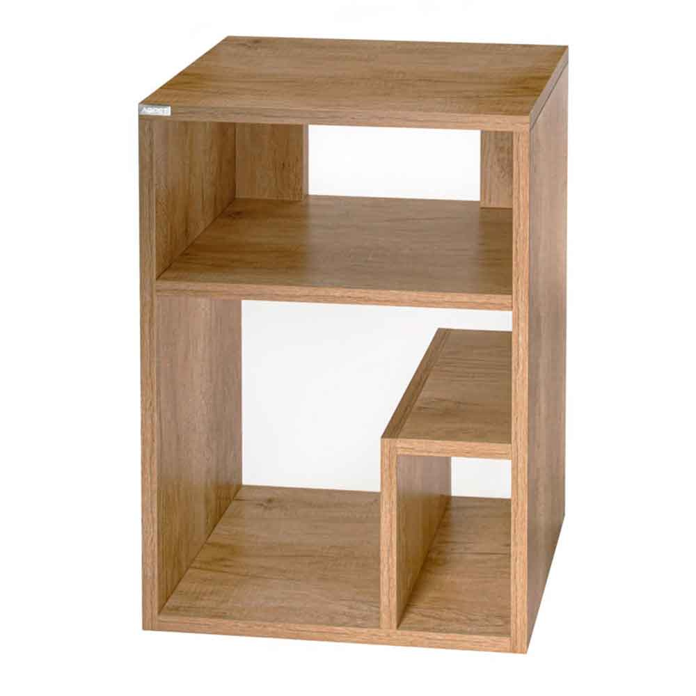 Aqpet Cabinet Nature Supporto per Acquari Shallow Effetto Legno Naturale 60x30x83h cm