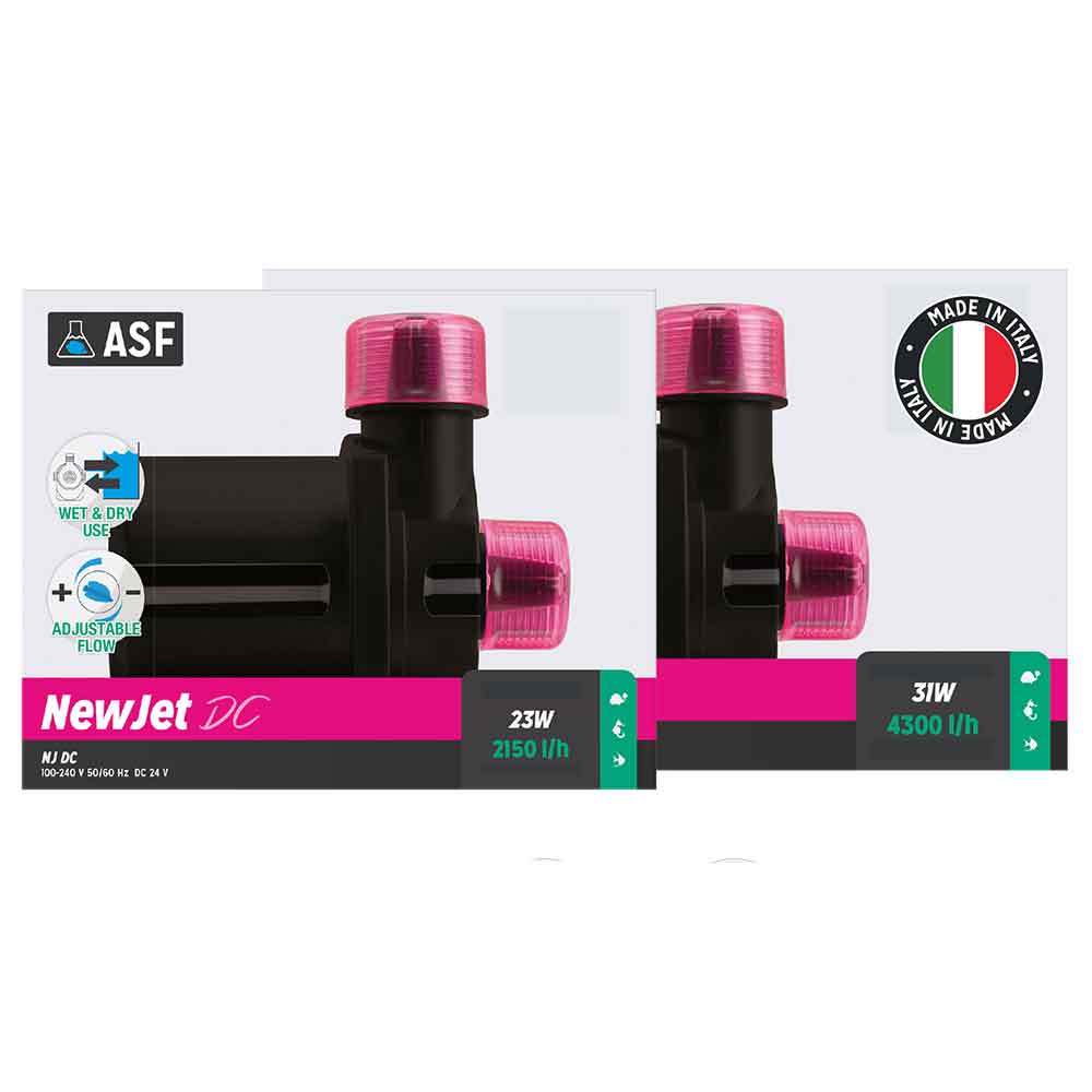 Aquarium Systems ASF NewJet DC Pompa di ricircolo 2150l/h 24V