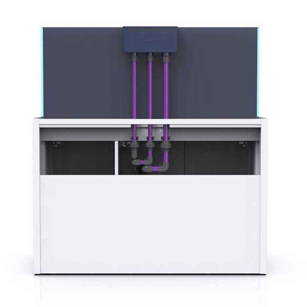 Nyos OPUS 440 G2 Slim Line Grigio Acquario Marino Reef 125x55x 55h cm