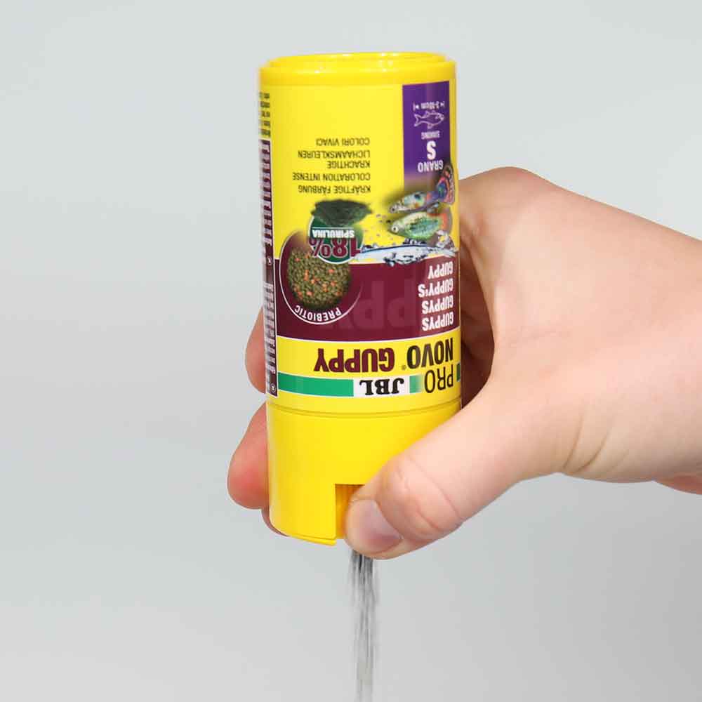 Jbl ProNovo Guppy Grano S con Spirulina e Prebiotici 100ml 56gr
