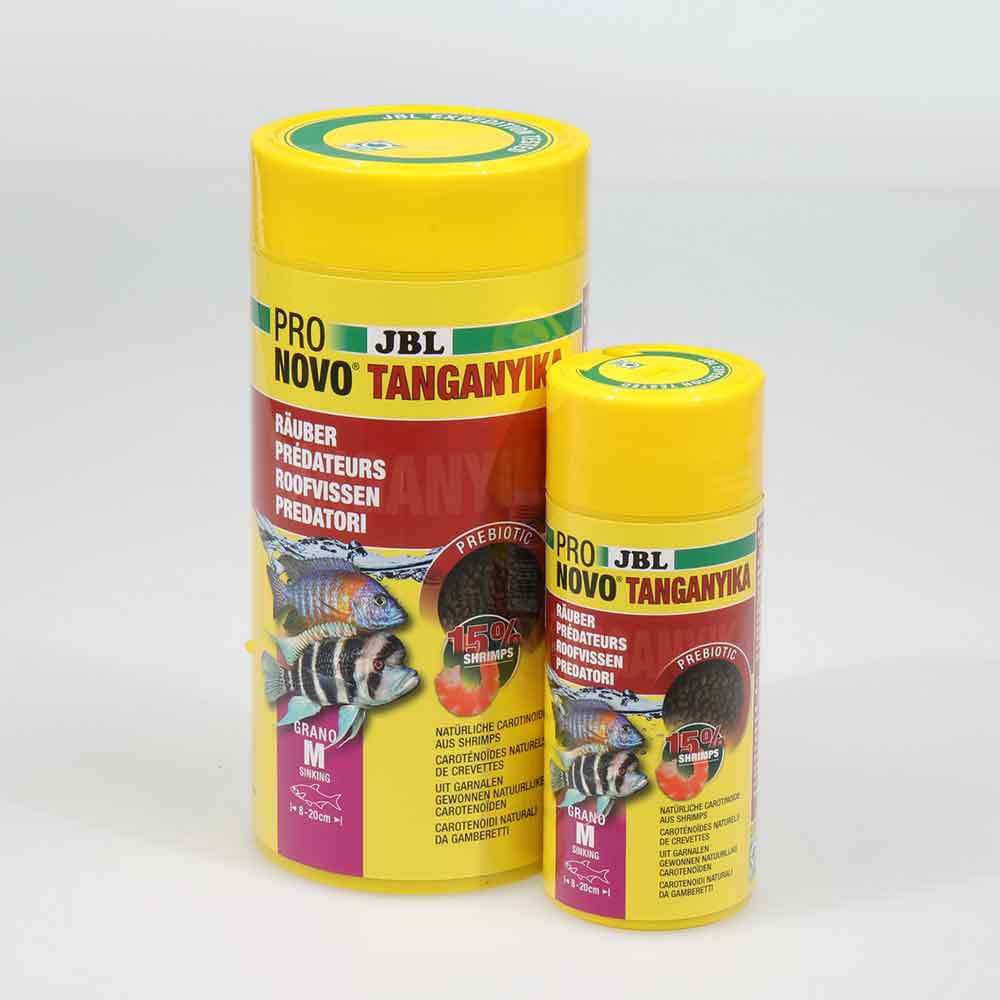Jbl ProNovo Tanganyka Grano M Granulare con Shrimps e Prebiotici 1000ml 570gr