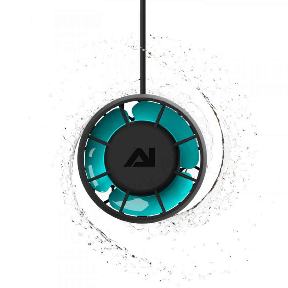 Aqua Illumination Nero 7 Pompa di movimento regolabile Wi-fi fino a 15,142l/h