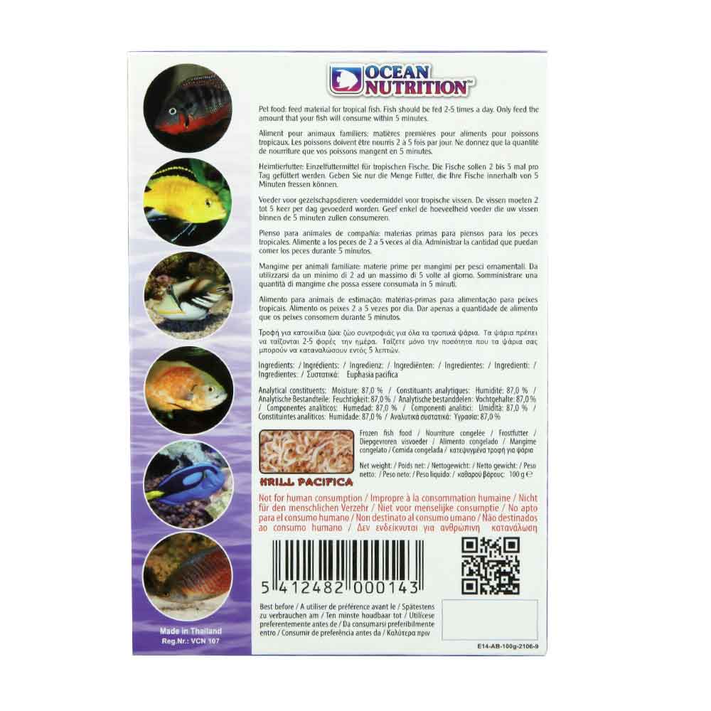 Ocean Nutrition Krill Pacifica congelato 100g