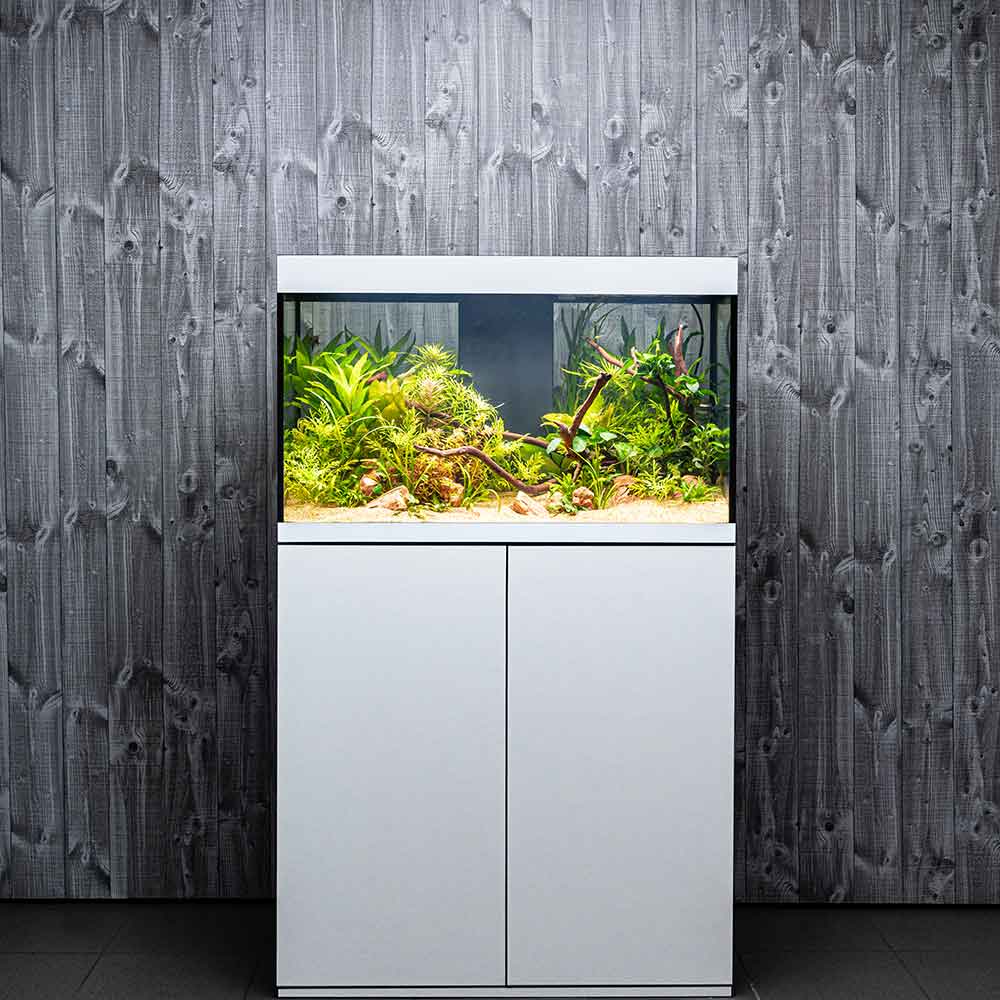 Askoll Opera 150 Acquario completo 150 litri Bianco 80x40x50h cm