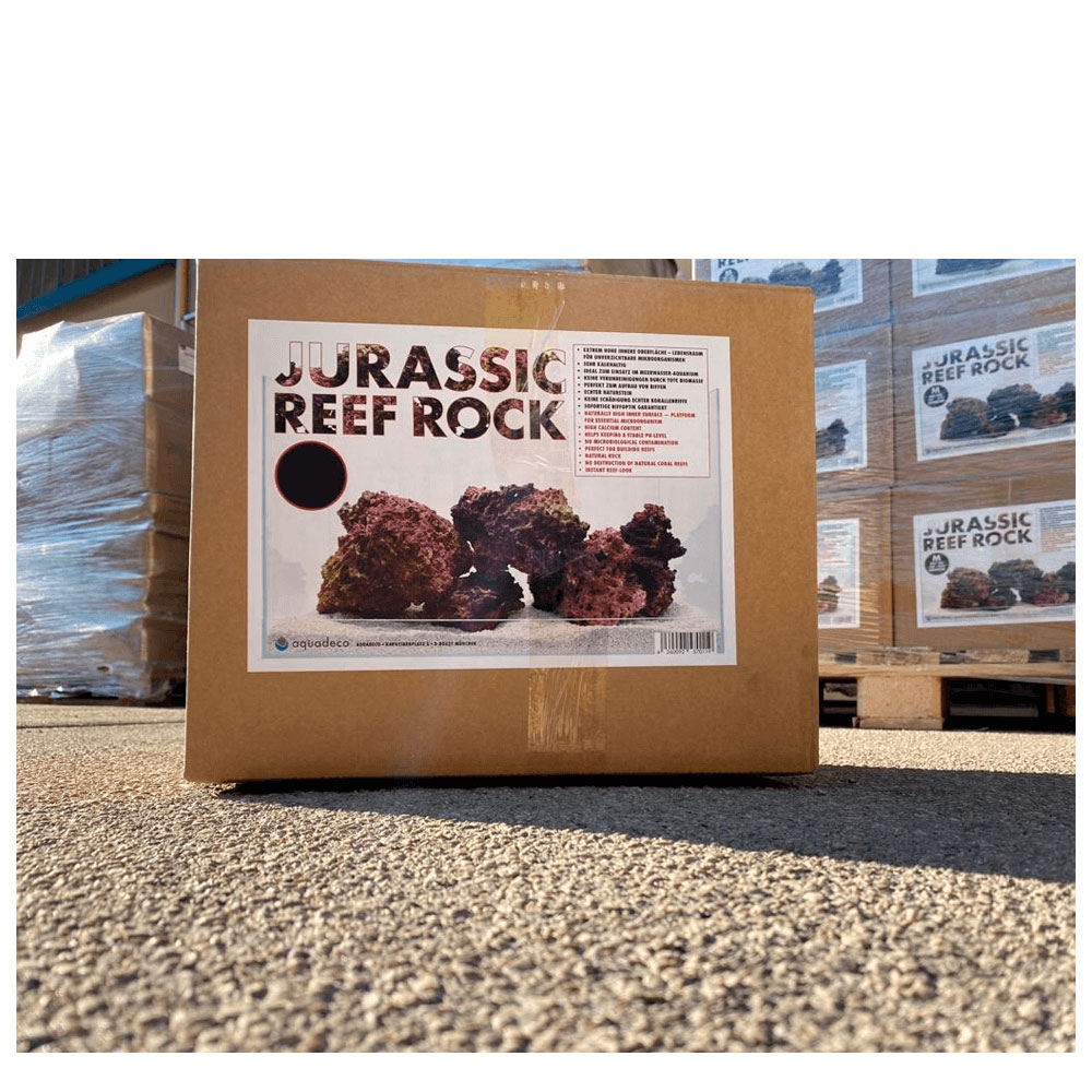 Aquadeco Jurassic Reef Rock L Box per 200-300 Litri cartone circa 25Kg