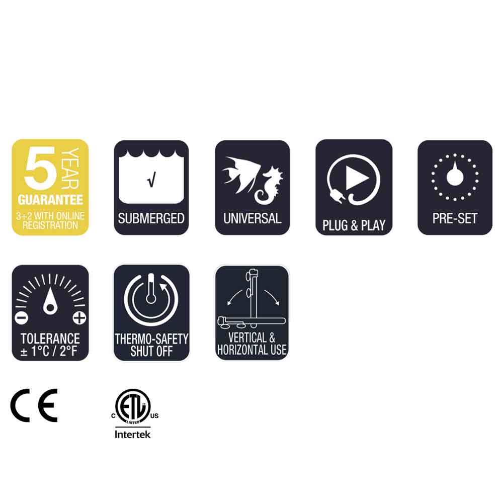 Sicce Riscaldatore Scuba Preset 300W 38cm
