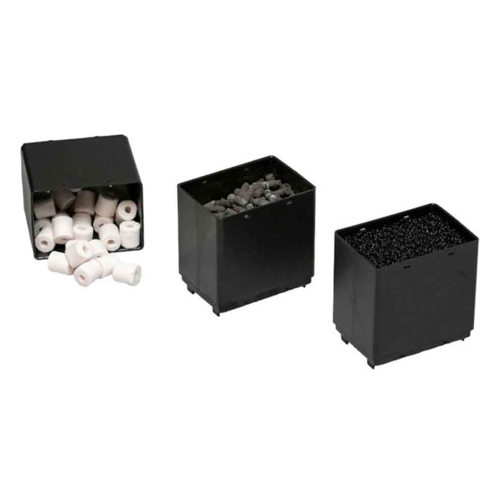 Aqpet Biobox Filtro interno universale con materiali filtranti 450l/h