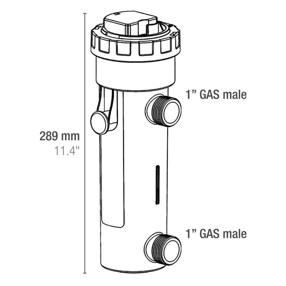 Sicce UV-C Clarifier Lampada sterilizzatrice 7W