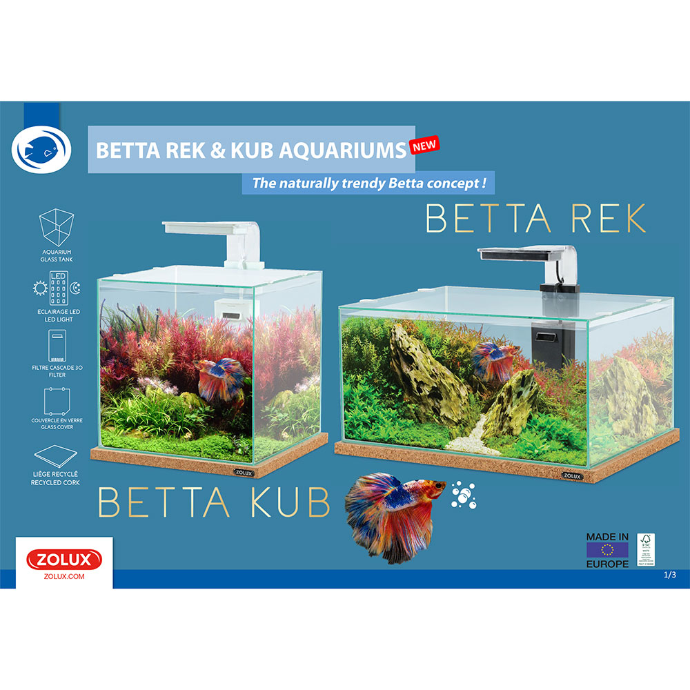 Zolux Betta Kub Acquario per Betta