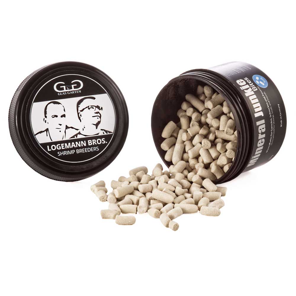 GlasGarten Mineral Junkie Bites Mangime complementare per gamberetti 100gr