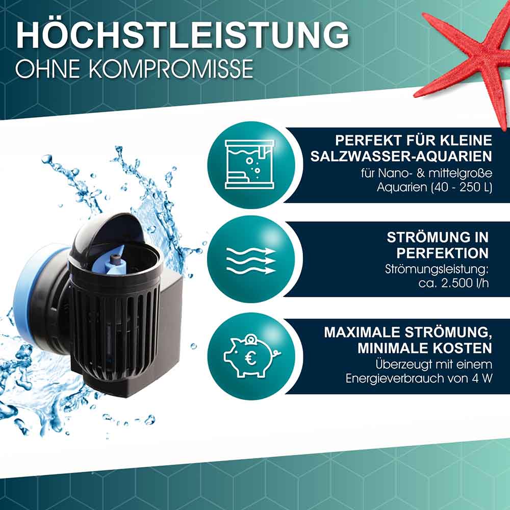 Tunze 6020.000 Nanostream 2500 l/h da 40 a 250Lt