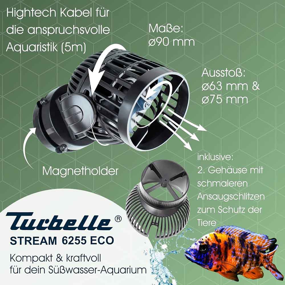 Tunze 6255.005 Turbelle®Turbelle® stream 6255 eco Hub Edition per Acquari fino a 2000Lt