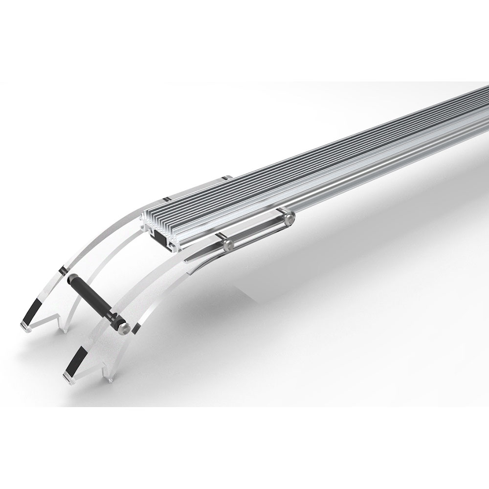 Gnc SilverMoon Actinic 438mm Barra a Led per Acquari Marini di Barriera 380x50x27cm 17W