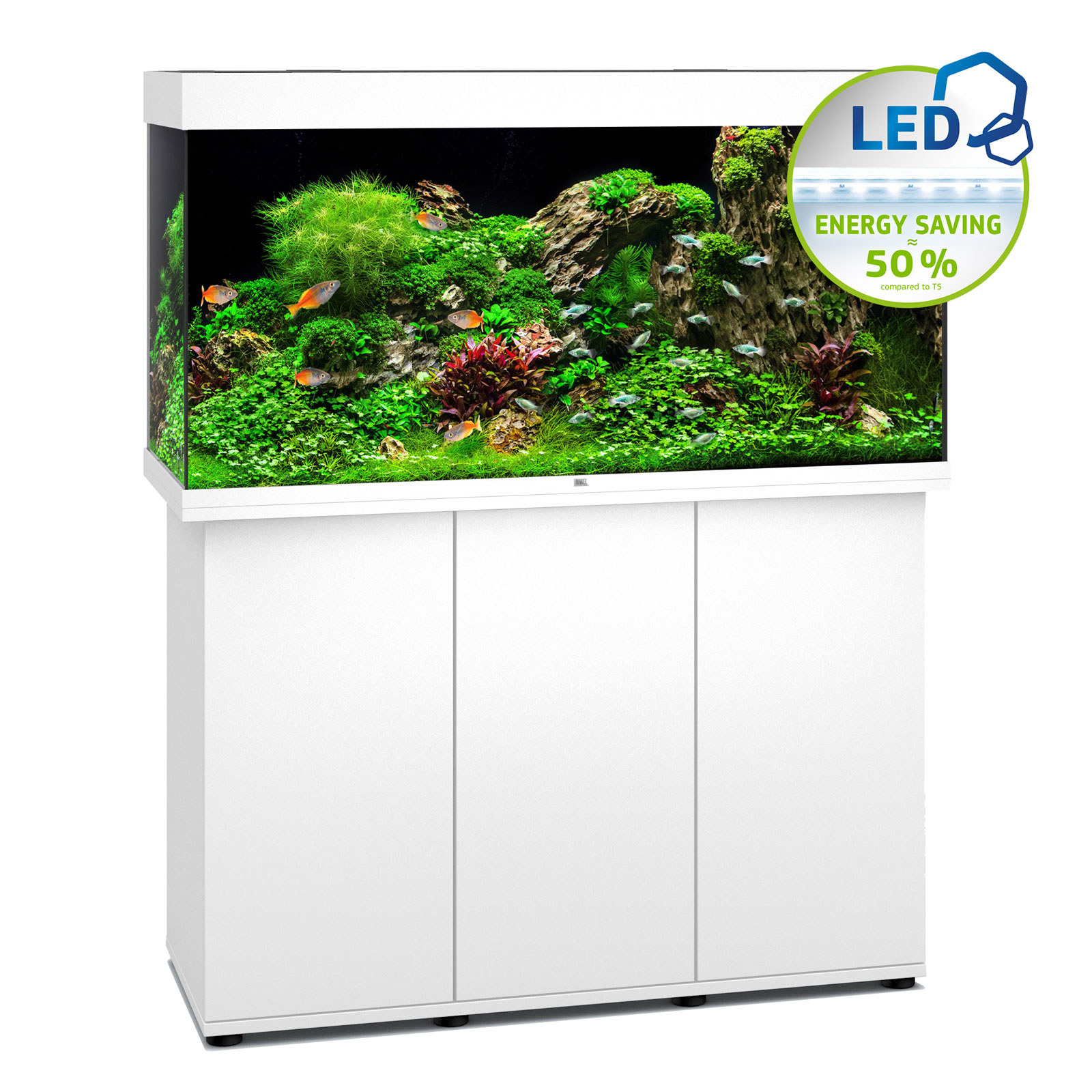 Juwel Acquario Rio 350 Litri LED Bianco 121x51x66H cm