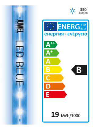 Juwel LED Blue Lampada ricambio Luce attinica per acquari marini 742 mm 19w