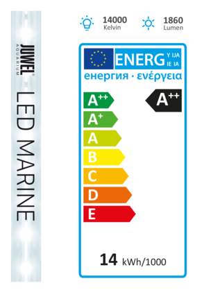 Juwel LED Marine Lampada ricambio Luce bianca chiara per acquari marini 14000K° 590mm 14w
