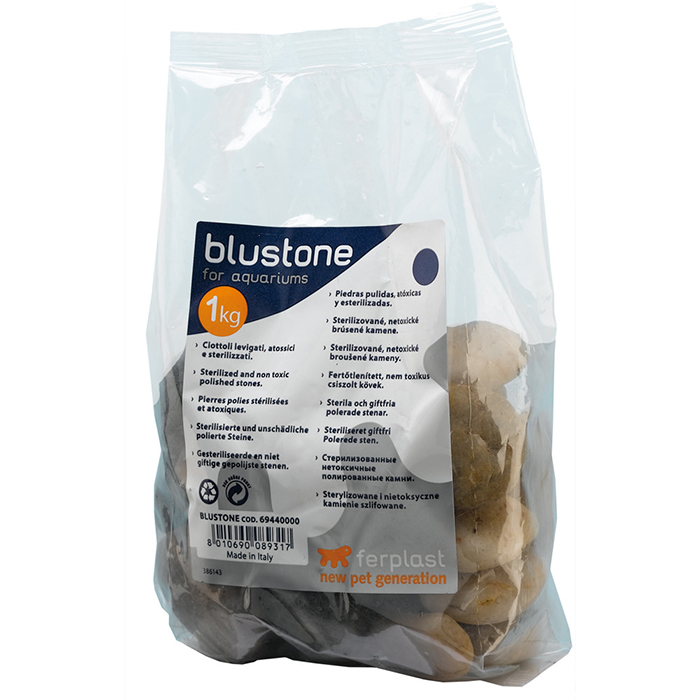 Ferplast Blustone Ciotoli levigati assortiti 1Kg