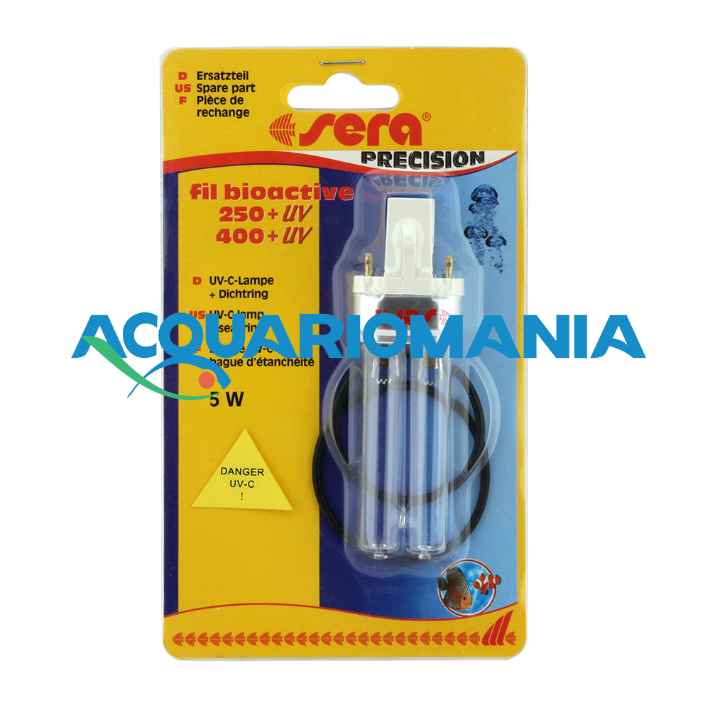 Sera Lampada di ricambio UV-C 5W per Filtro Bioactive 250/400