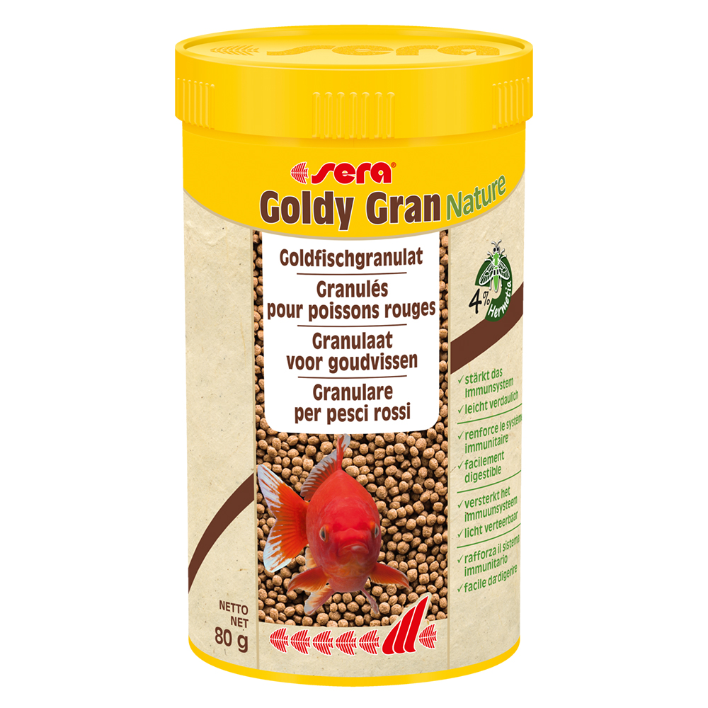 Sera Goldy Gran Nature per pesci d'acqua fredda 250 ml 80g