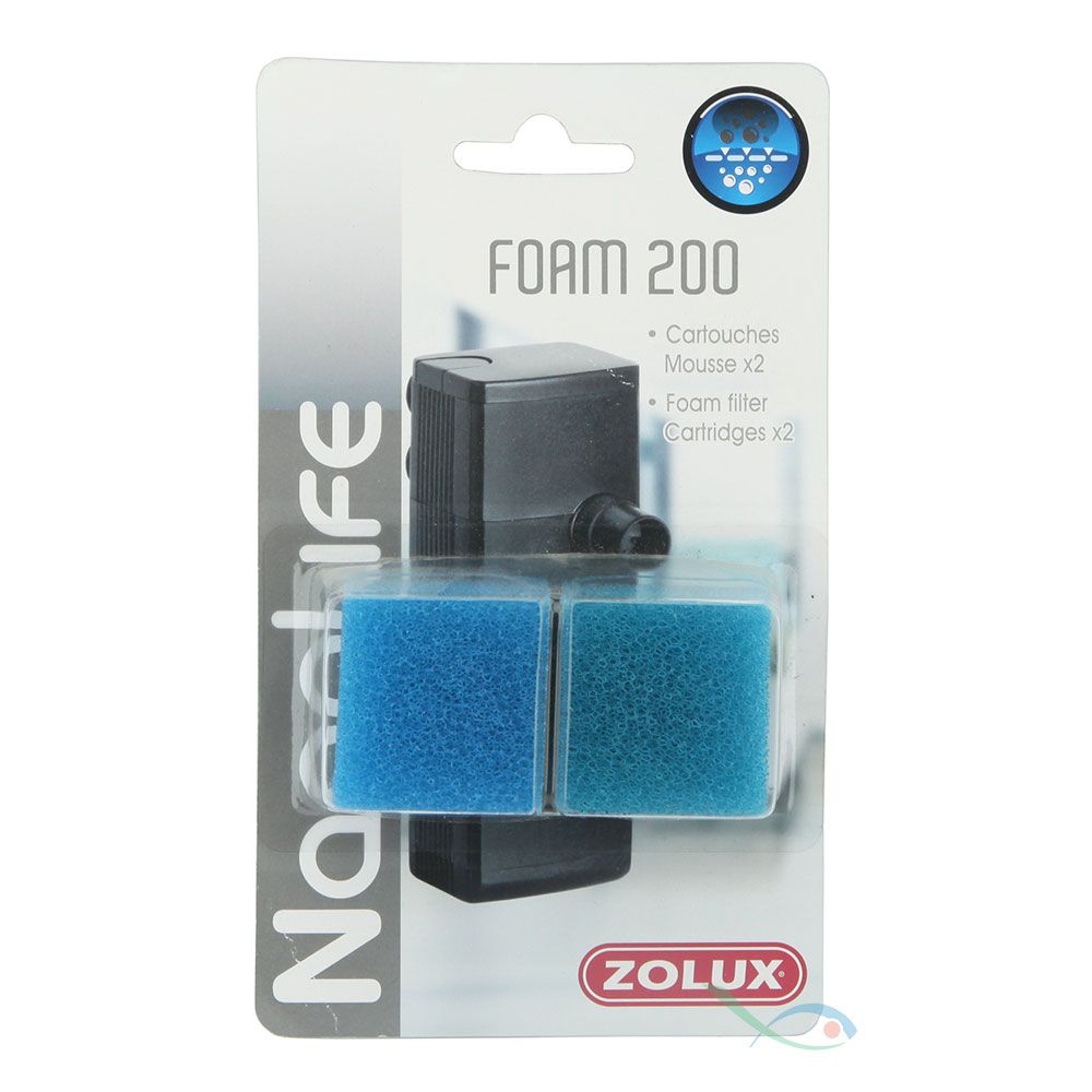 Zolux Foam 200 Spugna di ricambio 2pz