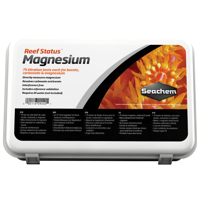 Seachem Reef Status Magnesium carbonate &amp; borate 75 test