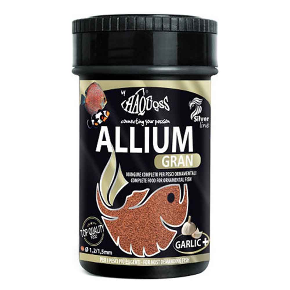 Haquoss Allium Gran per Discus e altri pesci 100ml 55g