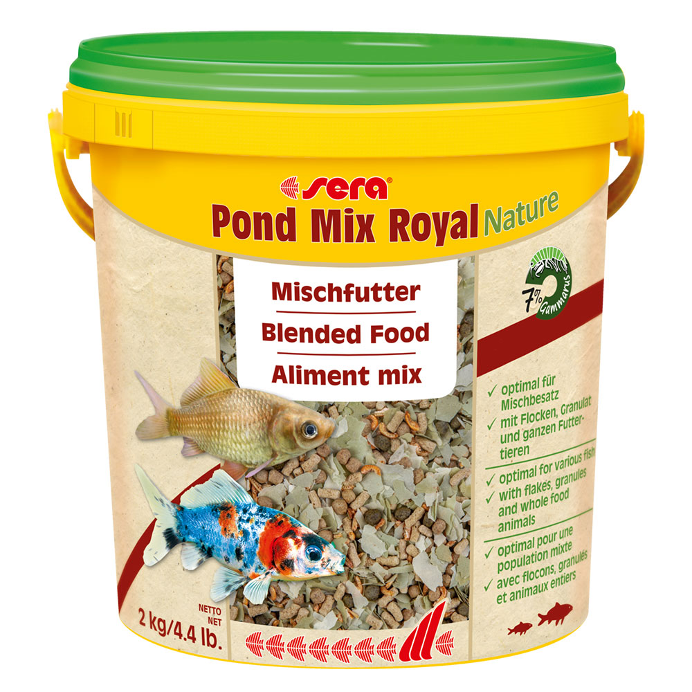 Sera Pond Mix Royal Scaglie e Sticks 10l 2Kg