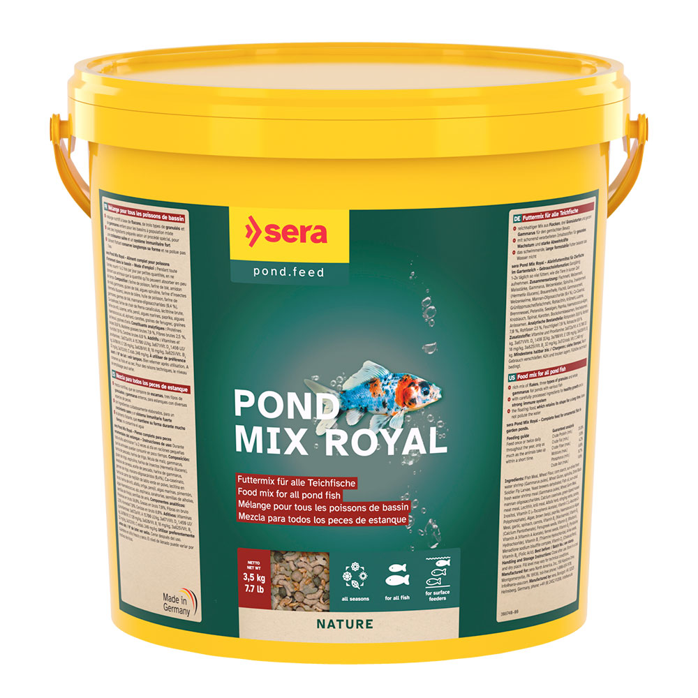 Sera Pond Mix Royal Scaglie e Sticks 21l 3,5Kg