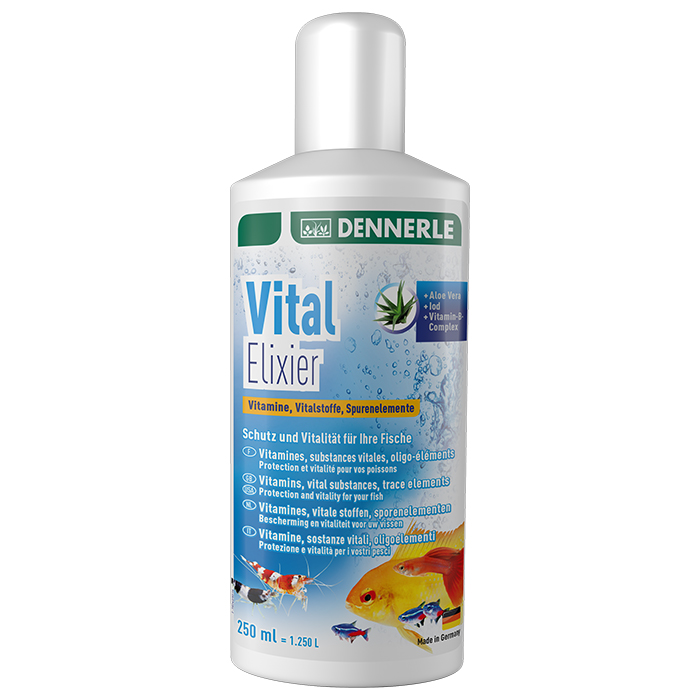 Dennerle Vital Elixier Vitamine e oligoelementi 500ml per 2500lt