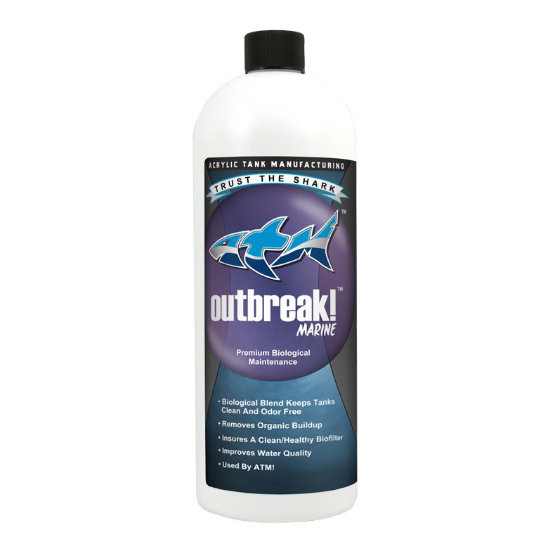 ATM Outbreak Marine Batteri Manutenzione biologica dell’acquario 473ml per 1211lt