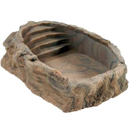 Hobby Mangiatoia Abbeveratoio Grigio S per rettili