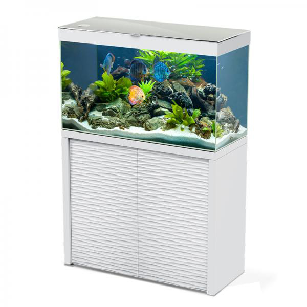 Ciano Acquario Emotion One 100 Bianco con supporto 209 litri 103,2x41,4x141,3h cm