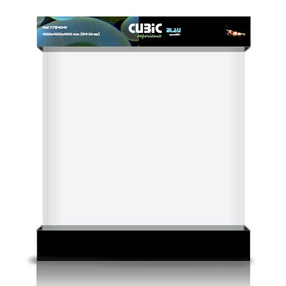 Blau Aquaristic Cubic 45 Experience Acquario 91lt 45x45x45cm