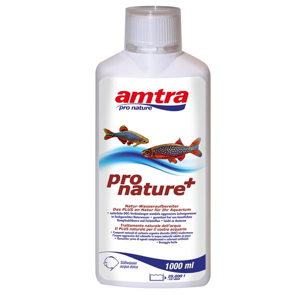 Amtra Pro Nature + Biocondizionatore Naturale 1000ml per 25000Lt