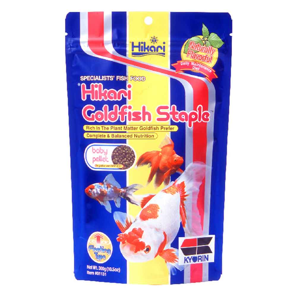 Hikari Goldfish Staple Baby Alimento per piccoli pesci rossi 300gr