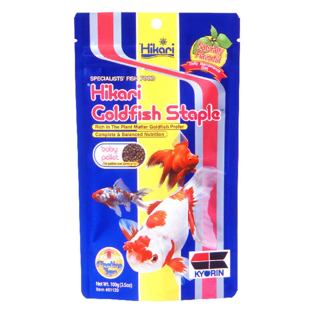 Hikari Goldfish Staple Baby Alimento per piccoli pesci rossi 100gr