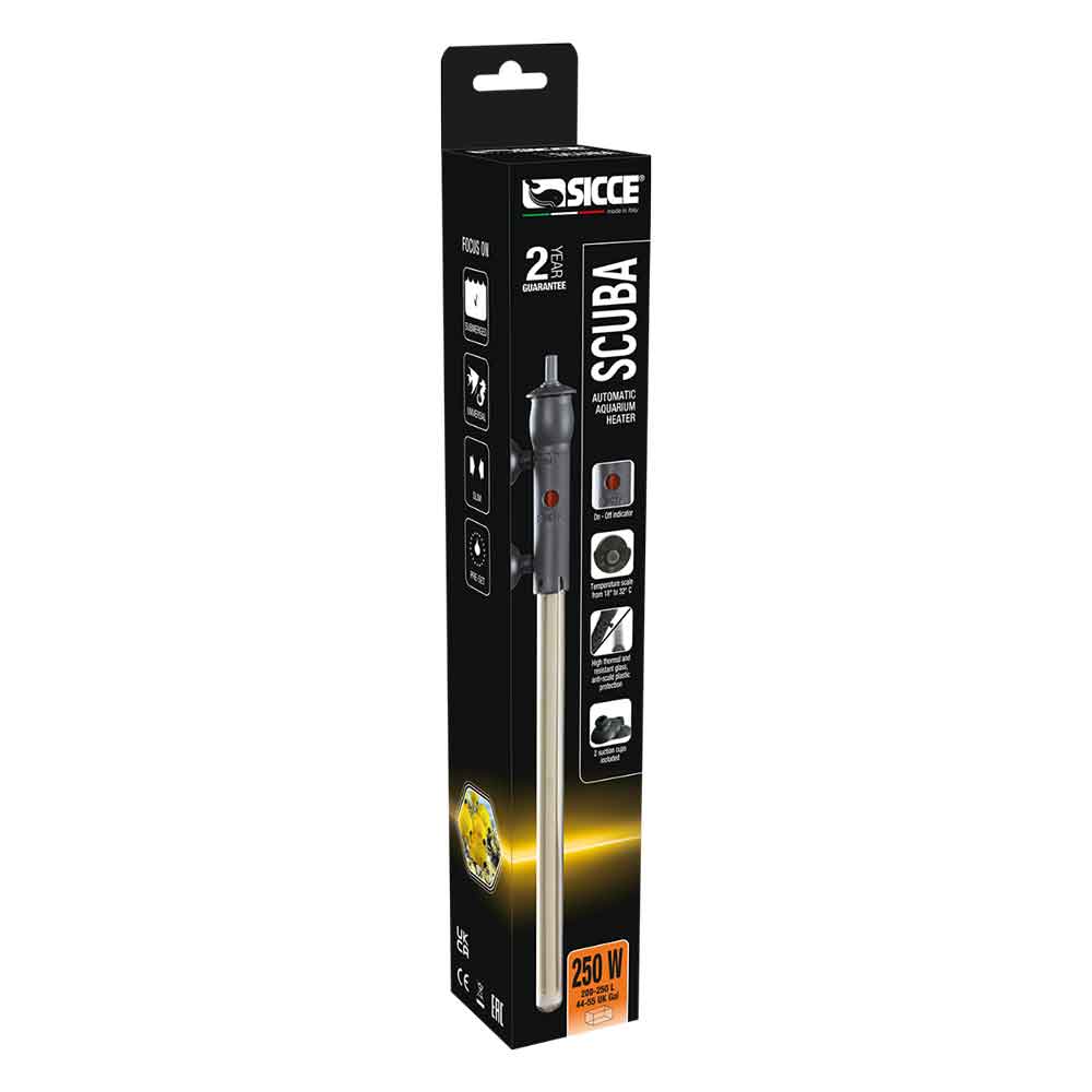 Sicce Riscaldatore Scuba 250W 37cm