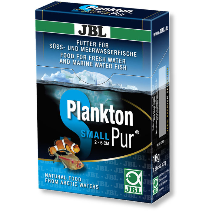 Jbl Plankton Pur S Zooplancton naturale (100% molluschi e crostacei interi) 16 g